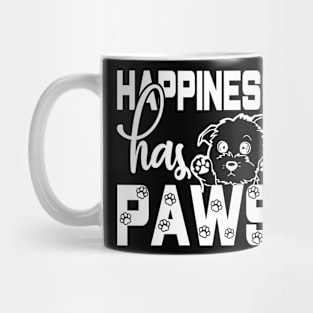 Happiness has paws Mug